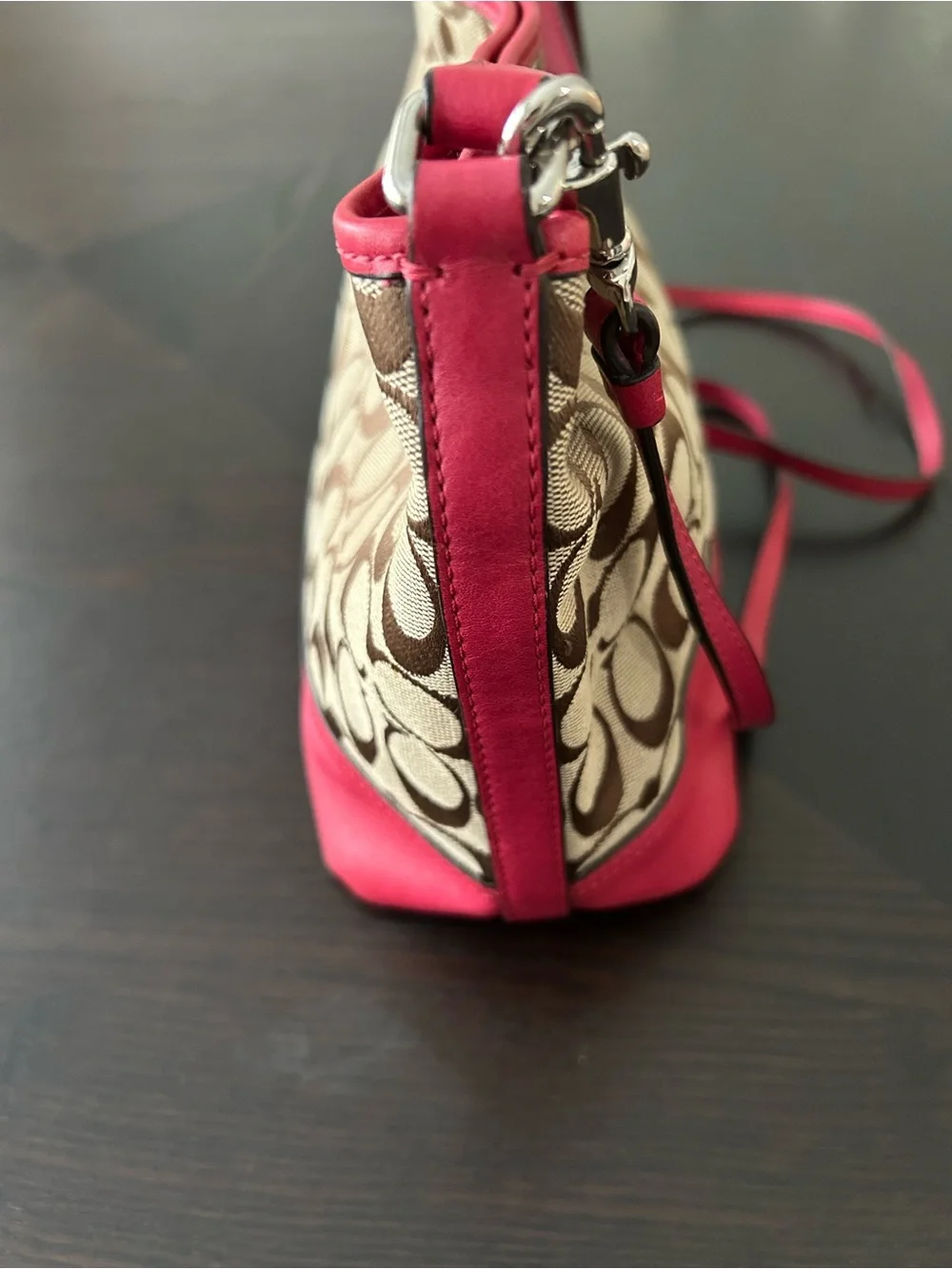 VTG COACH SIGNATURE CANVAS AND LEATHER - Picture 3 of 7
